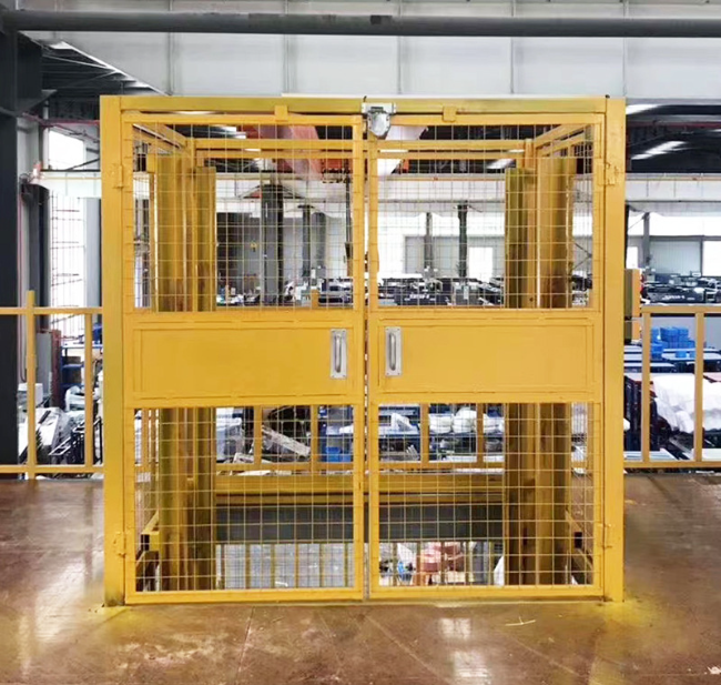 鄂州智能导轨式升降机亮相